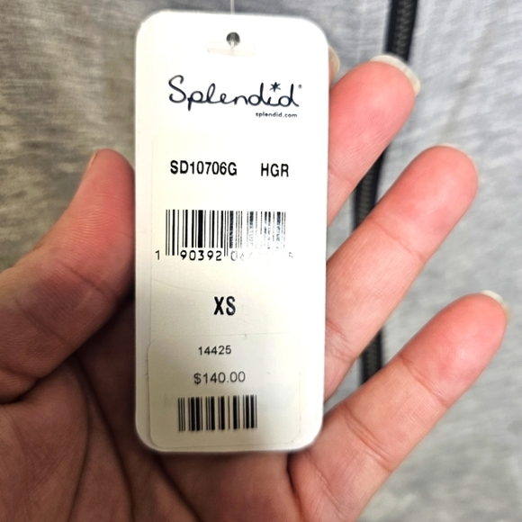 Splendid Gray and Black Layered Dress - Picture 7 of 8